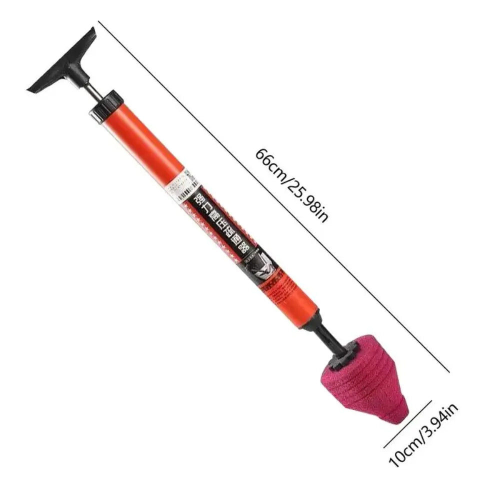 High Pressure Air Plunger Toilet Powerful Unclogger Tool with Ergonomic Handle Drain Clog Remover Plumbing Kit Sink Plunger