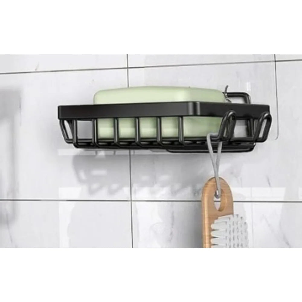 4 Pack Adhesive Shower Caddy Rustproof Stainless Steel Large Capacity No Drilling Organizer Shelves for Bathroom Storage