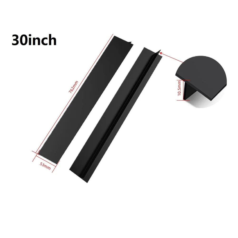 YITAPE Silicone Stove Counter Gap Cover Heat Resistant Oven Gap Filler Universal Sealing T-Strip Spill Guard Kitchen 25 30 Inch