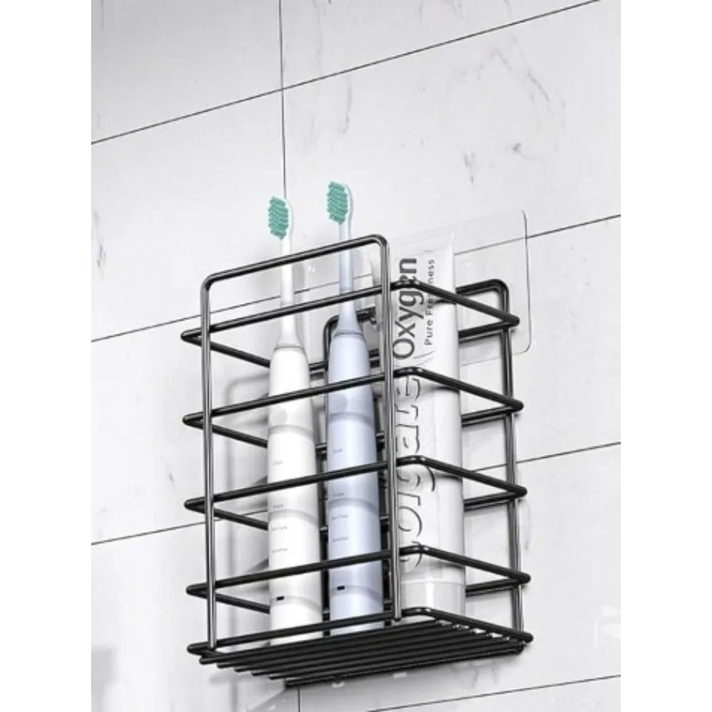 4 Pack Adhesive Shower Caddy Rustproof Stainless Steel Large Capacity No Drilling Organizer Shelves for Bathroom Storage