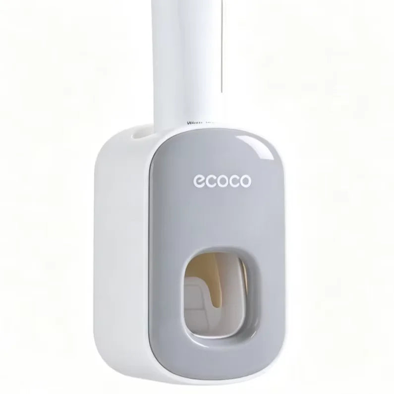 Wall Mount Automatic Toothpaste Dispenser Waterproof Toothpaste Squeezer Bathroom Toothbrush Holder Accessories