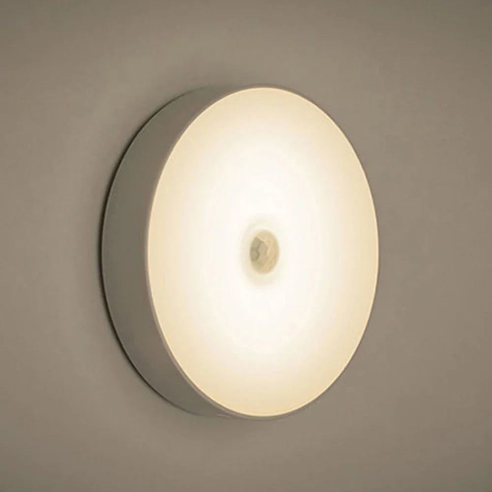 Motion Sensor Night Lights in Warm White/Cold White - Adjustable Brightness, Automatic On/Off, Ideal for Bedside, Stairs, U