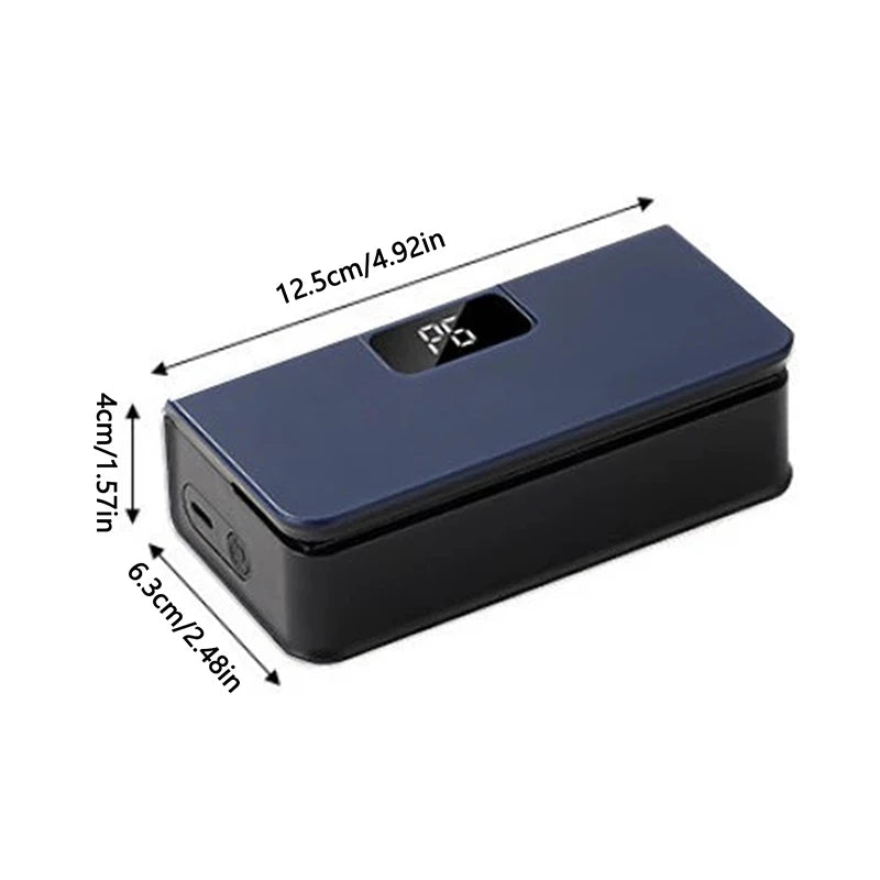 Mini Bag Sealer 2 in 1 Rechargeable Bag Sealer Heat Seal With Cutter and Magnet Bag Resealer Machine for Plastic Bags Snack Bags