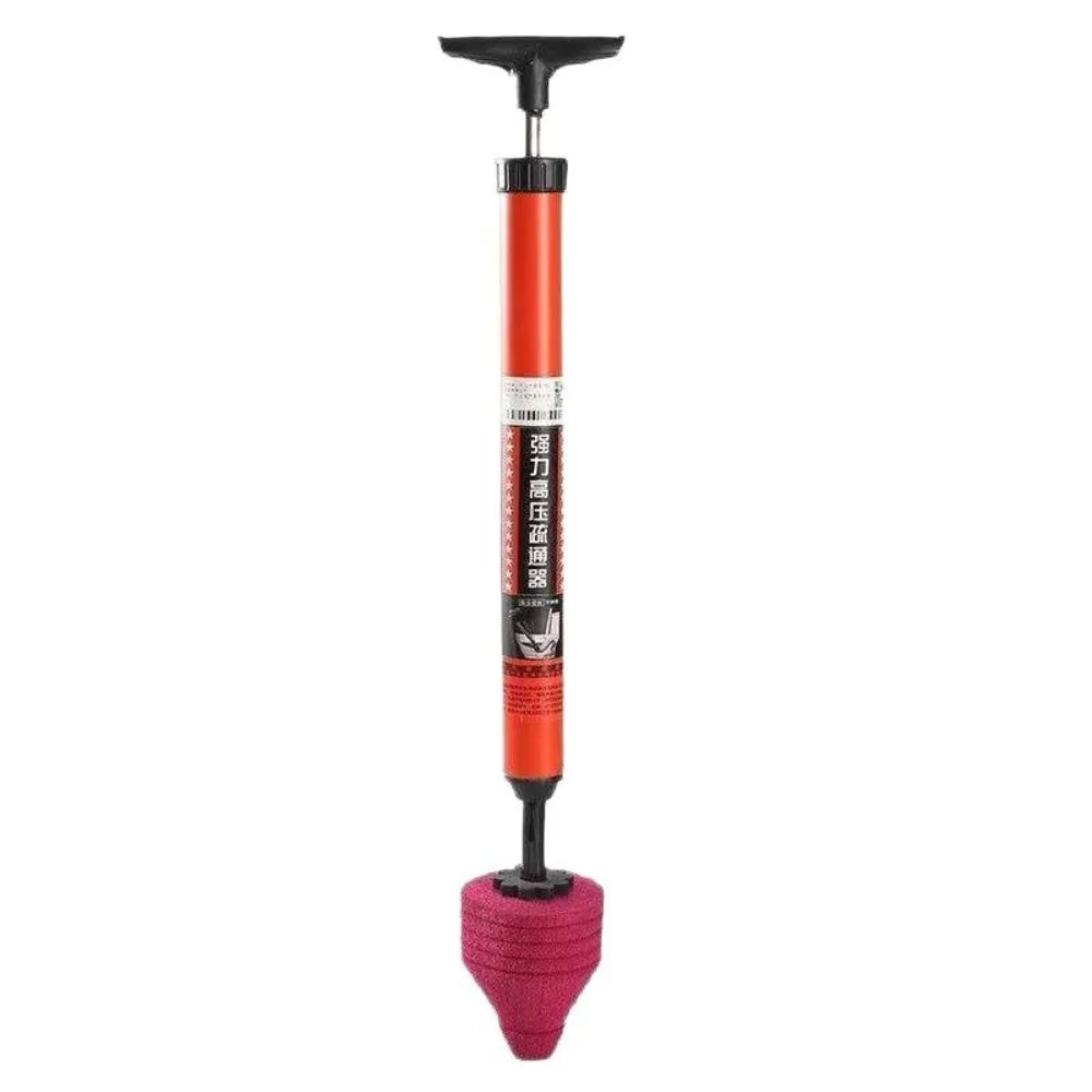 High Pressure Air Plunger Toilet Powerful Unclogger Tool with Ergonomic Handle Drain Clog Remover Plumbing Kit Sink Plunger