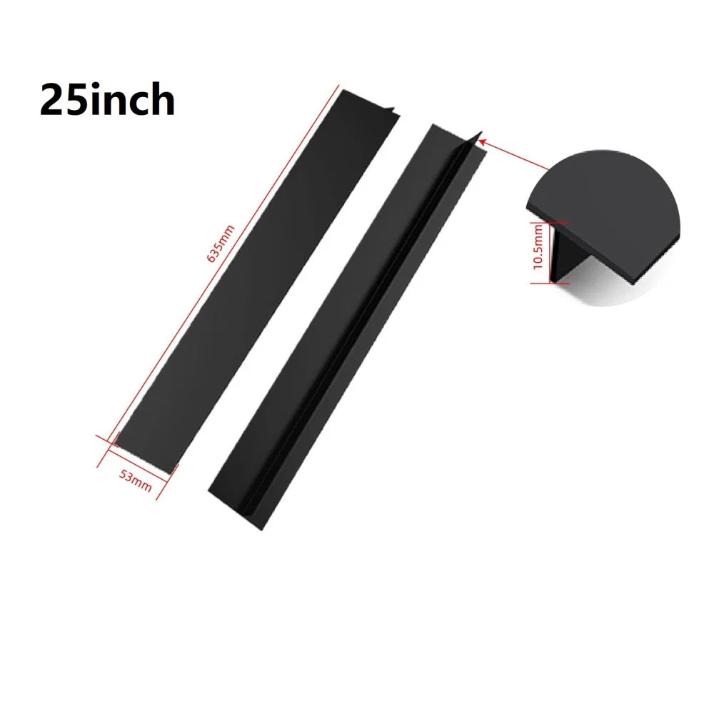 YITAPE Silicone Stove Counter Gap Cover Heat Resistant Oven Gap Filler Universal Sealing T-Strip Spill Guard Kitchen 25 30 Inch